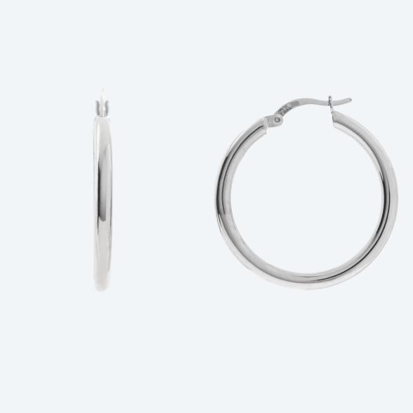 Creolen 925 Sterling Silber rhodiniert - 112799600000 - 1 - 588px