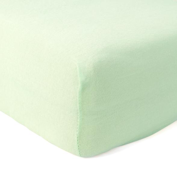 Jersey Spannbettlaken 100x200cm grün - 112807300000 - 1 - 588px