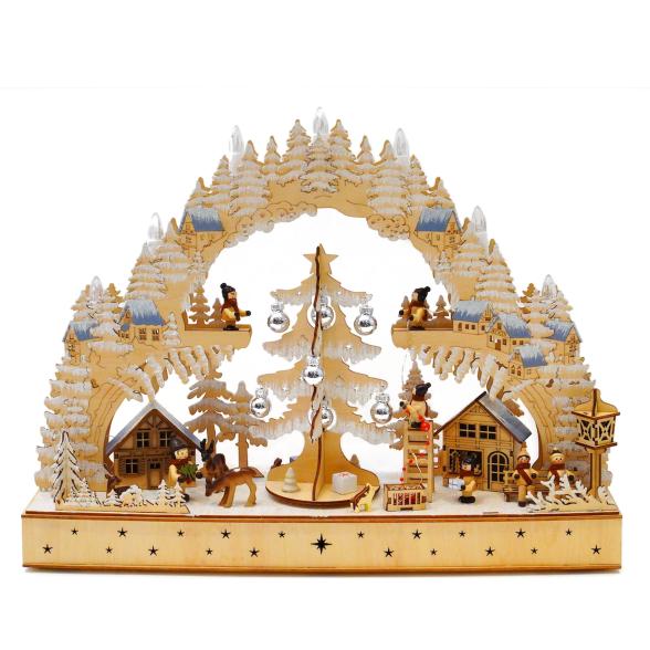 Lichterbogen Weihnachtsbaum silber - 112823800000 - 1 - 588px