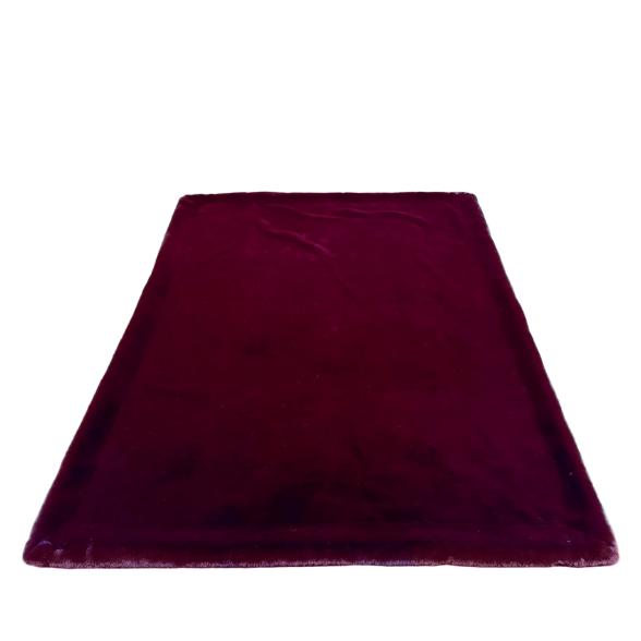 Felldecke Deluxe 150x200cm bordeaux - 112825200000 - 1 - 588px