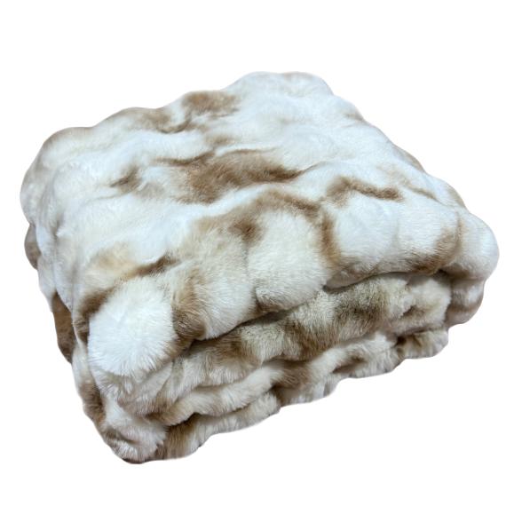 Felldecke Deluxe Bubbles 150x200cm creme - 112825700000 - 1 - 588px