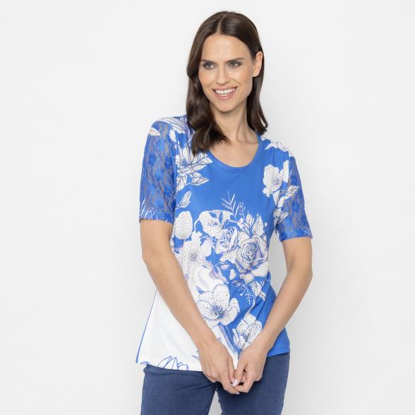 BRILLIANTSHIRTS Damen-Shirt blau/weiß 36/38 - 112833500001 - 1 - 588px