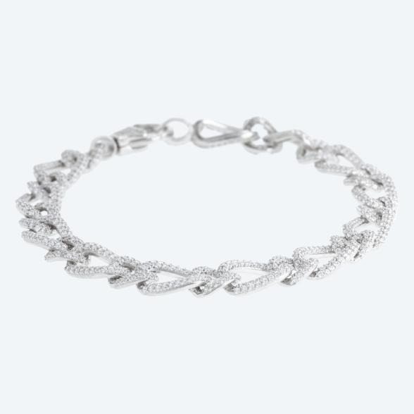 Armband 925 Sterling Silber rhodiniert Zirkonia - 112837500000 - 1 - 588px