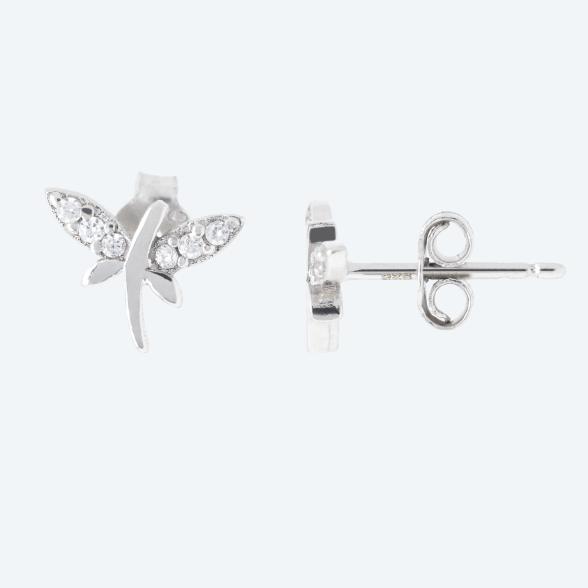 Ohrstecker 925 Sterling Silber rhodiniert Zirkonia - 112838200000 - 1 - 588px