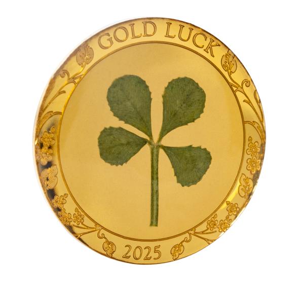Goldmünze mit Kleeblatt 2025 - 112888500000 - 1 - 588px