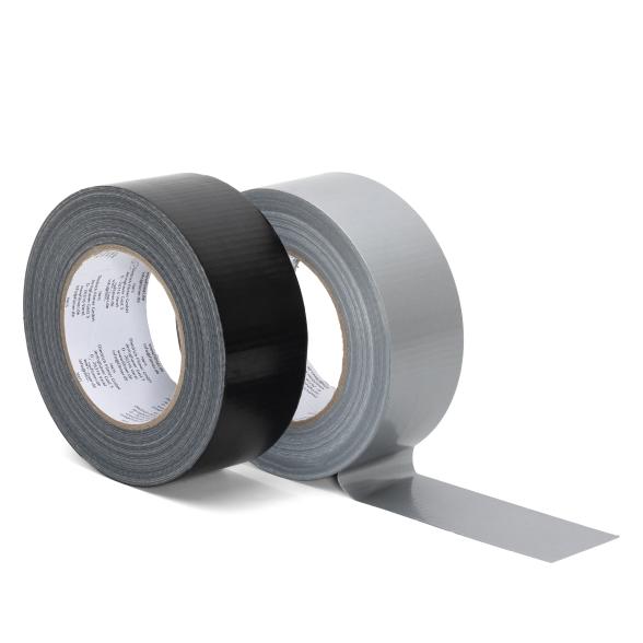Gewebeklebeband 48mmx50m schwarz, silber - 112899800000 - 1 - 588px