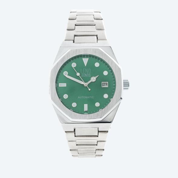 Leno Leontis Automatikuhr "Stazzo" grün - 112901400000 - 1 - 588px