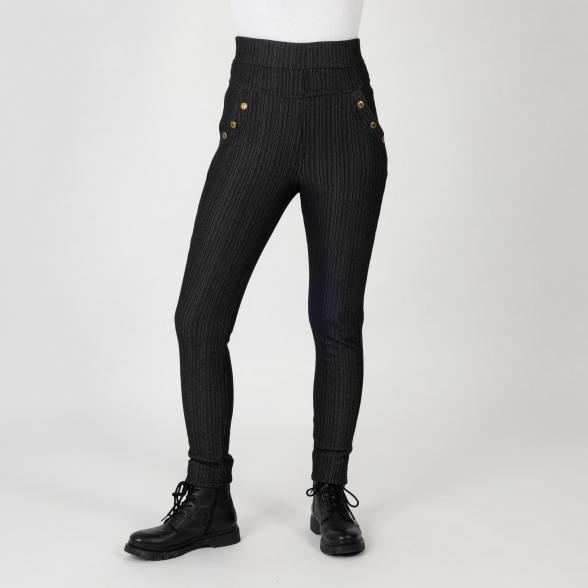 FASHION NEWS Thermo-Fleece-Jeans-Leggings schwarz 36/38 - 112923100001 - 1 - 588px