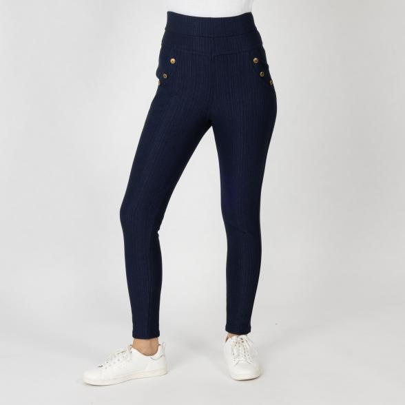 FASHION NEWS Thermo-Fleece-Jeans-Leggings marine 36/38 - 112923300001 - 1 - 588px