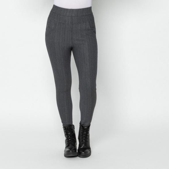 FASHION NEWS Thermo-Fleece-Jeans-Leggings grau 36/38 - 112923500001 - 1 - 588px