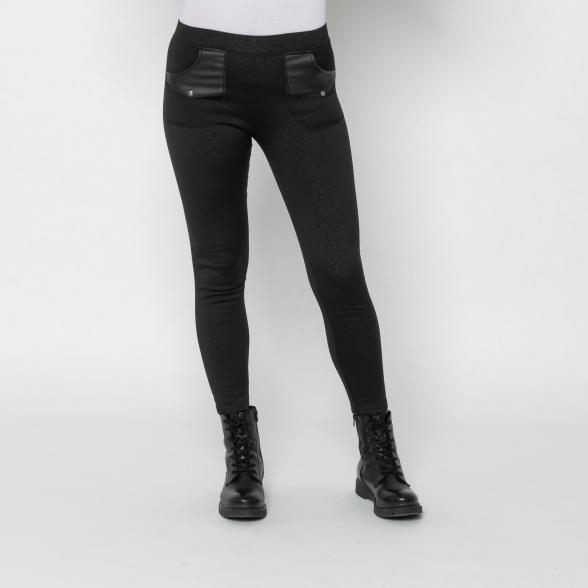 FASHION NEWS Thermo-Fleece-Leggings schwarz 52/54 - 112924900005 - 1 - 588px
