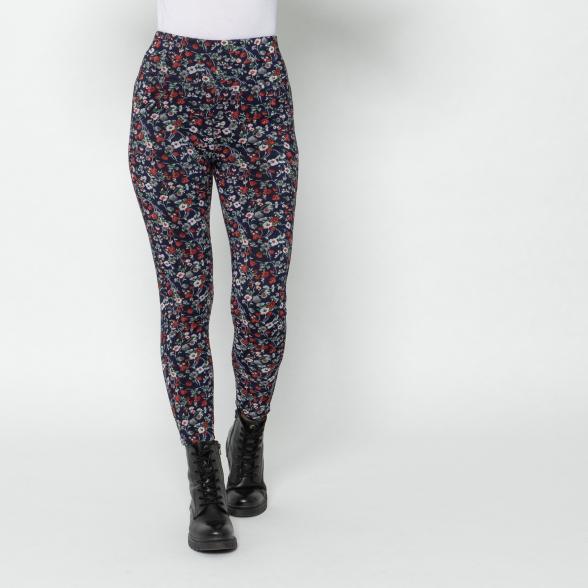 FASHION NEWS Thermo-Fleece-Leggings marine/multi 36/38 - 112925500001 - 1 - 588px