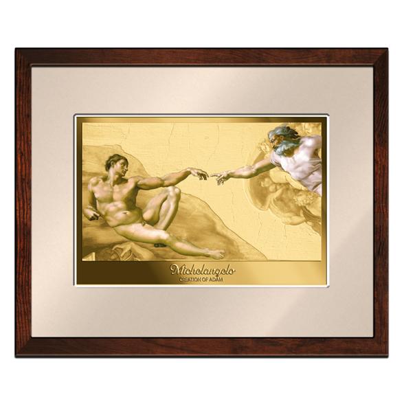 Michelangelo Bild im Rahmen "The Creation of Adam" - 112941000000 - 1 - 588px