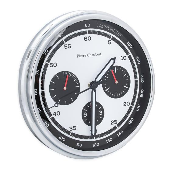 Pierre Chaubert Funk-Wanduhr weiß-schwarz - 112941800000 - 1 - 588px