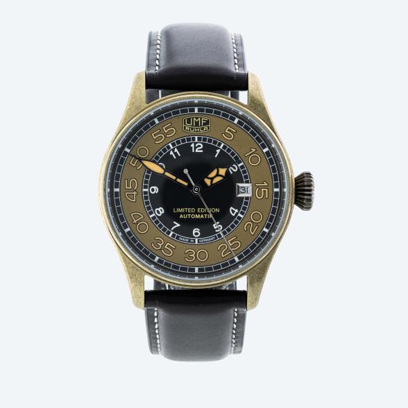 UMF Herren-Automatikuhr, gold-schwarz - 112943600000 - 1 - 588px
