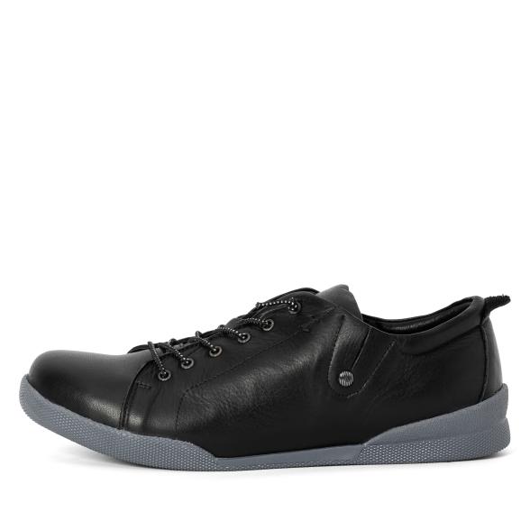 Andrea Conti Damen Lederslipper schwarz 36 - 112976500001 - 1 - 588px