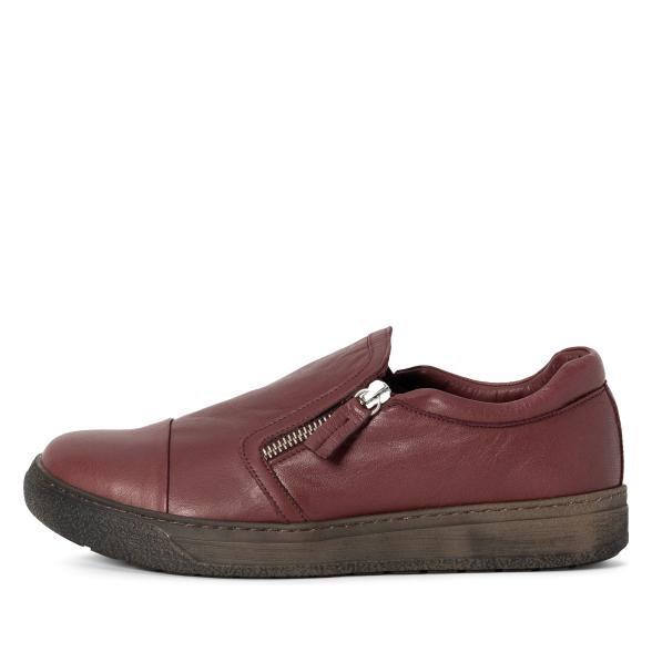 Andrea Conti Damen Lederslipper burgund 36 - 112977600001 - 1 - 588px