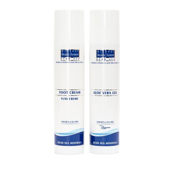 MBS Aloe Vera Gel 1x100ml+Fusscreme 1x100ml - 112992000000 - 1 - 588px