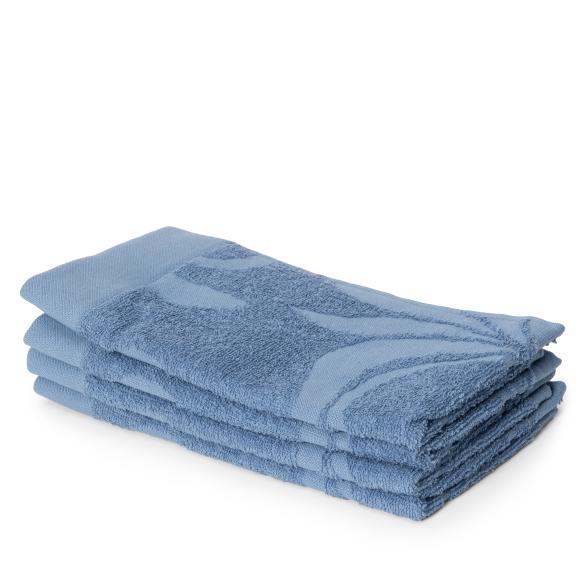 OTTO KERN Gästetuch-Set, 4tlg. blau - 113000100000 - 1 - 588px