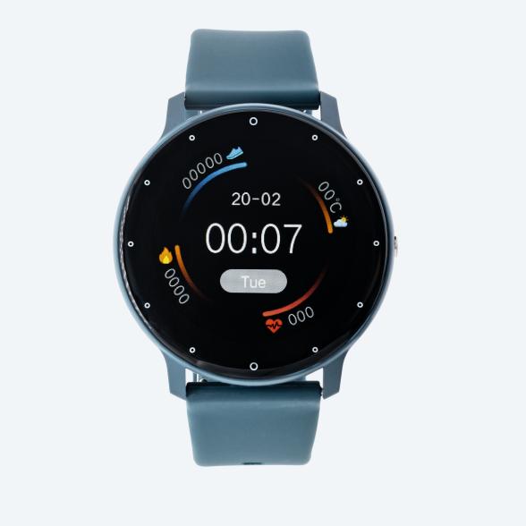TimeTech Smartwatch, Silikonband, blau - 113014200000 - 1 - 588px