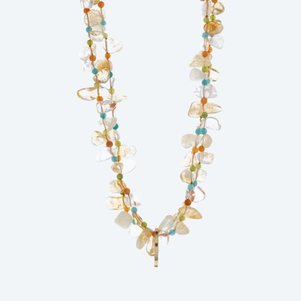 Collier Citrin, Quarz gefärbt - 113048300000 - 1 - 588px