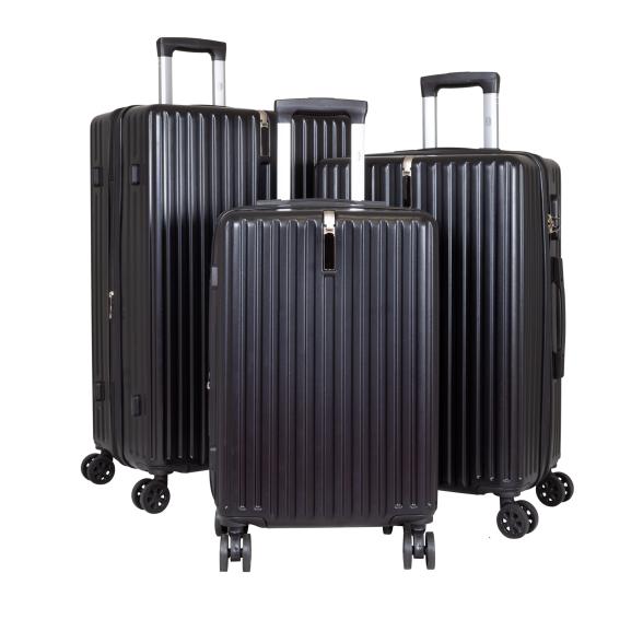 3-teiliges ABS-Kofferset 'Portofino', schwarz - 113050500000 - 1 - 588px