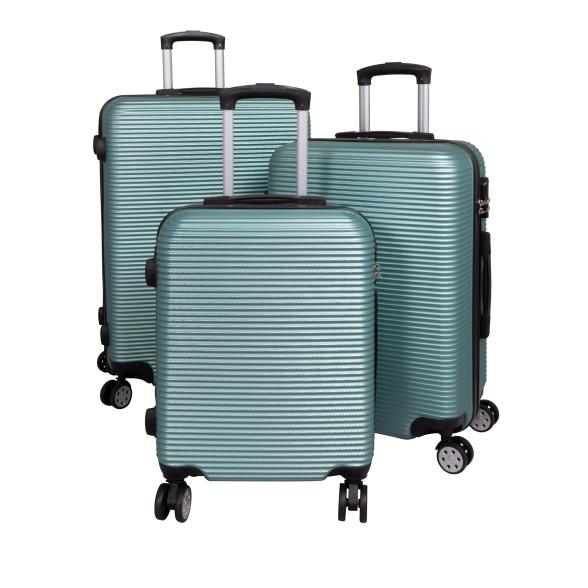 3-teiliges ABS-Kofferset 'Malaga', türkis - 113050600000 - 1 - 588px