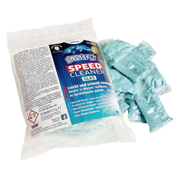 gastro Speed Cleaner Glas 30 Beutel & Sprühflasche - 113052200000 - 1 - 588px