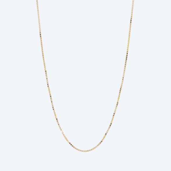 Venezianerkette 925 St. Silber vergoldet ca. 55 cm - 113060200000 - 1 - 588px