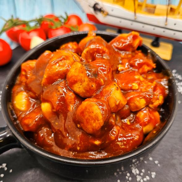 Currybratwurst gesch. in Soße - 113065500000 - 1 - 588px