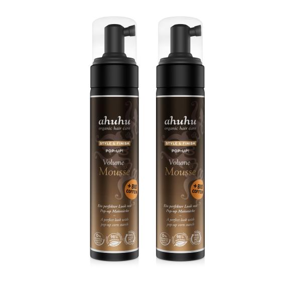 AHUHU POP UP! Volume Mousse +Bio-Coffein Duo 2x300 - 113067500000 - 1 - 588px