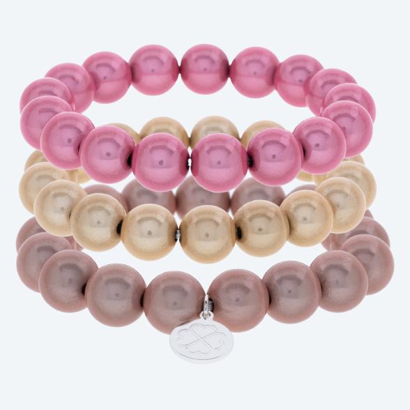 SET: 3 x Lucky Pearl Armband pastell - 113068000000 - 1 - 588px