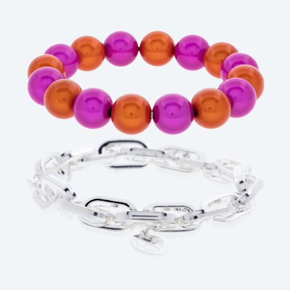 SET: 2 x Lucky Pearl Armband - 113068500000 - 1 - 588px