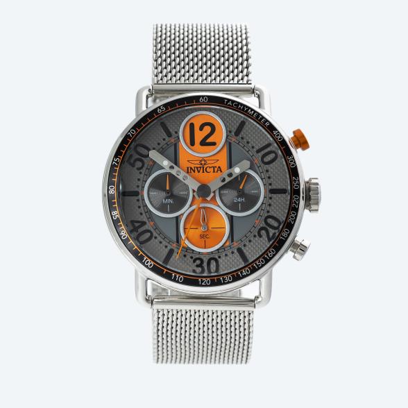 INVICTA Chronograph "Speedway" Quarz silber-orange - 113068900000 - 1 - 588px
