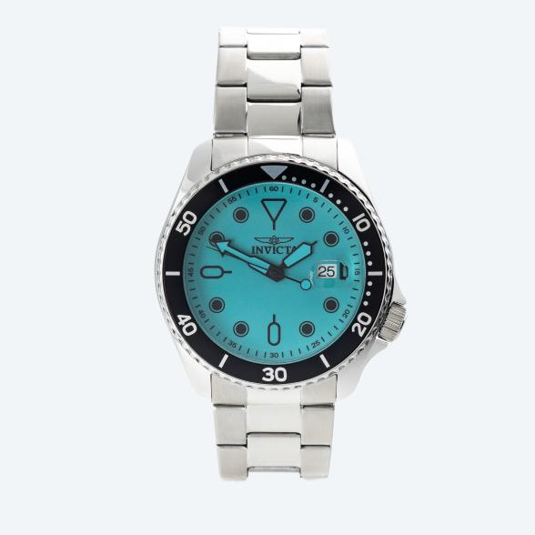 INVICTA Herrenuhr "Pro Diver" Quarz, silber-blau - 113069400000 - 1 - 588px