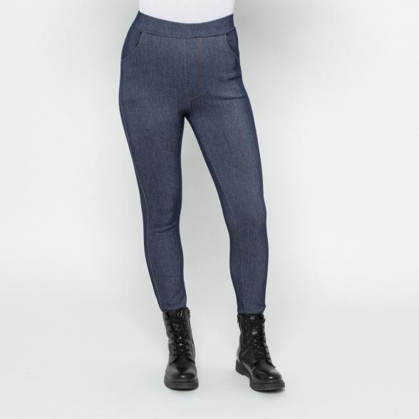 Antonio Deluxe Teddy Leggings mit Taschen, jeans S/M - 113078300001 - 1 - 588px