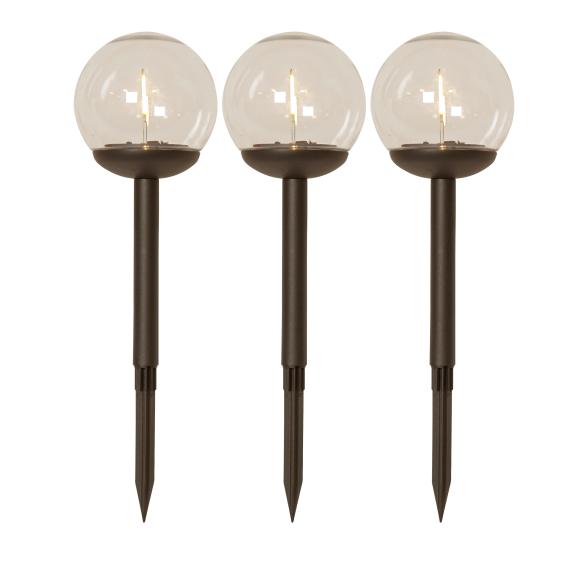 LED-Solar-Wegleuchte 3er Set 10x25cm - 113078800000 - 1 - 588px