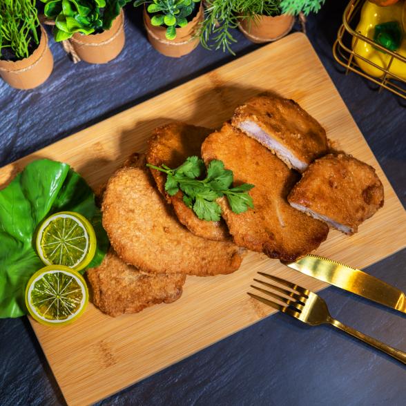 Schweineschnitzel paniert 5 x 160g - 113081700000 - 1 - 588px