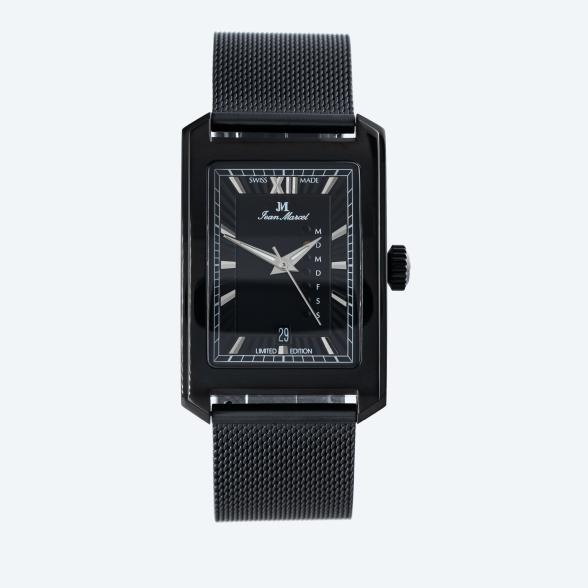 Jean Marcel Automatikuhr "Quadrum III" DLC schwarz - 113086200000 - 1 - 588px