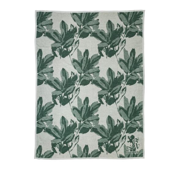 OTTO KERN Wohndecke Blattdesign, beige-grün - 113097900000 - 1 - 588px