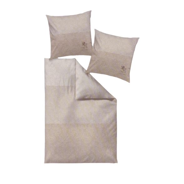 OTTO KERN Bettwäsche 4tlg. breite Streifen, natur - 113099700000 - 1 - 588px