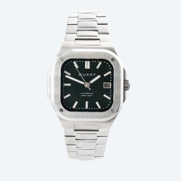 DUXOT Automatikuhr "Quadrata" grün - 113100400000 - 1 - 588px