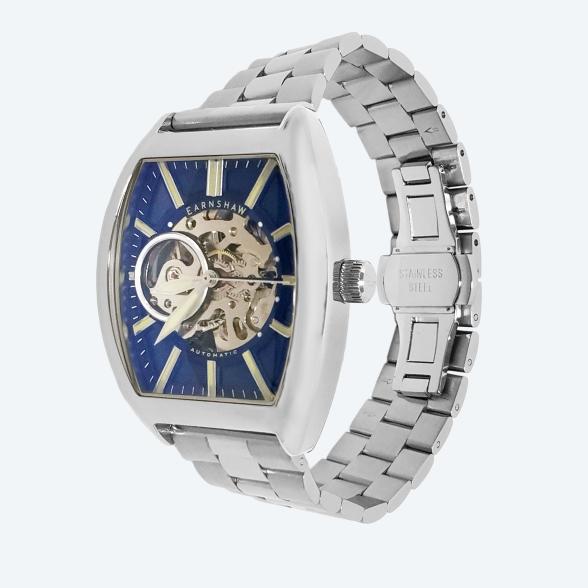 EARNSHAW Automatikuhr "Beauchamp Skeleton" blau - 113104400000 - 1 - 588px