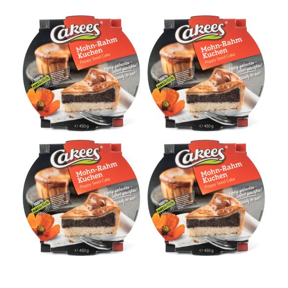 Cakees Mohn Rahm Kuchen 4x 450g - 113107000000 - 1 - 588px