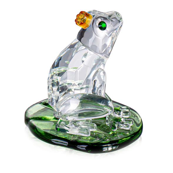 Crystal Dreams Froschkönig auf Blatt - 113120800000 - 1 - 588px