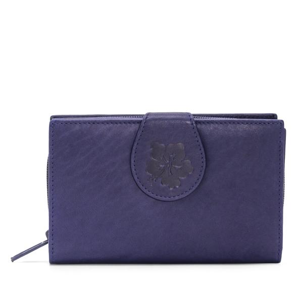 TESORO Lederbörse Hibiskus lila - 113132100000 - 1 - 588px