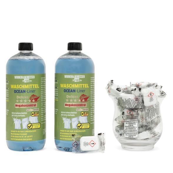 W&G 2x1 Liter Waschmittel Oceanliner + 25 Oxi Tabs - 113143900000 - 1 - 588px