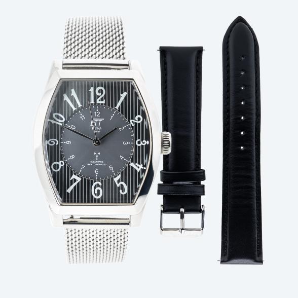 ETT Funk-Solar Herrenuhr, inkl. Ersatzlederband - 113152700000 - 1 - 588px