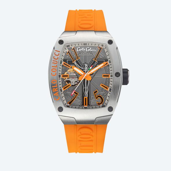 Carlo Colucci Herren-Automatikuhr, Edelstahl - 113153100000 - 1 - 588px