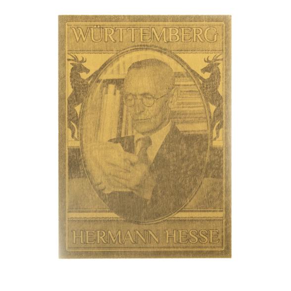 Goldbarren "Hermann Hesse " 1/500 oz. Feingold - 113160300000 - 1 - 588px